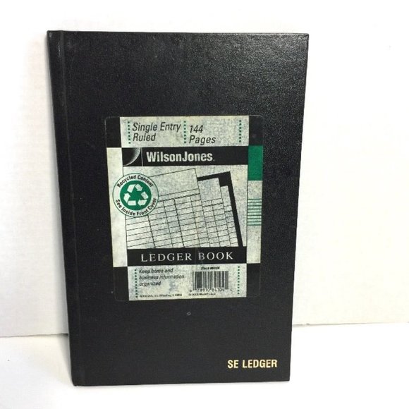 Account Book S.E. Ledger-Ruled 144 Pages - Picture 3 of 11